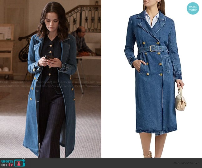 Mabel’s denim coat on OMITB