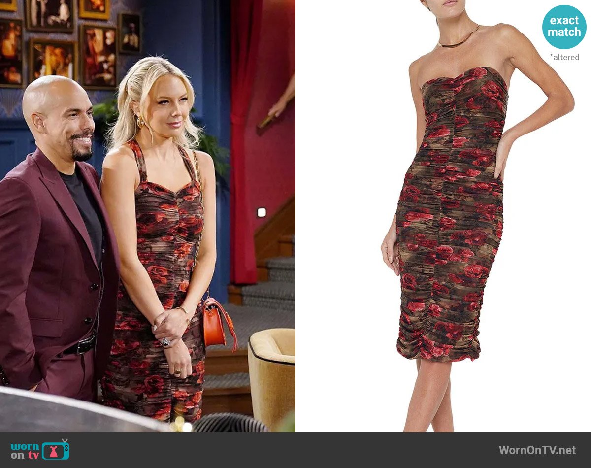 L'Agence Caprice Dress worn by Abby Newman (Melissa Ordway) on The Young and the Restless