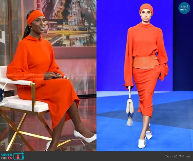 Lanvin Spring 2026 Collection worn by Jodie Turner-Smith on Good Morning America
