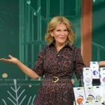 Tory’s leopard print belted dress on Good Morning America