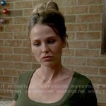Novak’s green tee on Chicago Fire