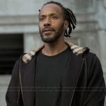 Lewis’s black hoodie on Reasonable Doubt