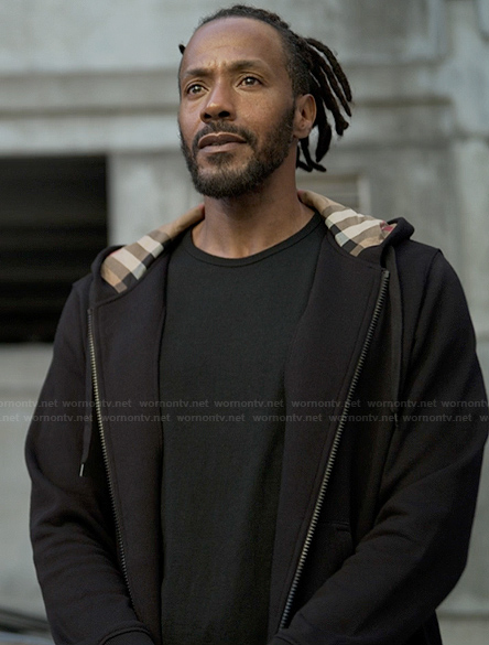 Lewis's black hoodie on Reasonable Doubt