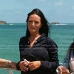 Lisa’s navy track jacket and pants on The Real Housewives of Salt Lake City