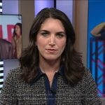Liz’s tweed denim dress on Today