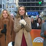 Savannah’s white heeled loafers on Today