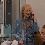 Loretta’s floral travel bag on Only Murders in the Building