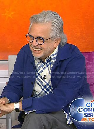 Luis A. Miranda Jr.’s plaid shirt on Today