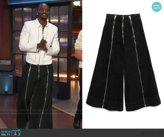 Luu Dan Flight jeans worn by Jay Will on The Kelly Clarkson Show