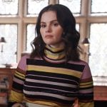 Mabel’s striped turtleneck top on Only Murders in the Building
