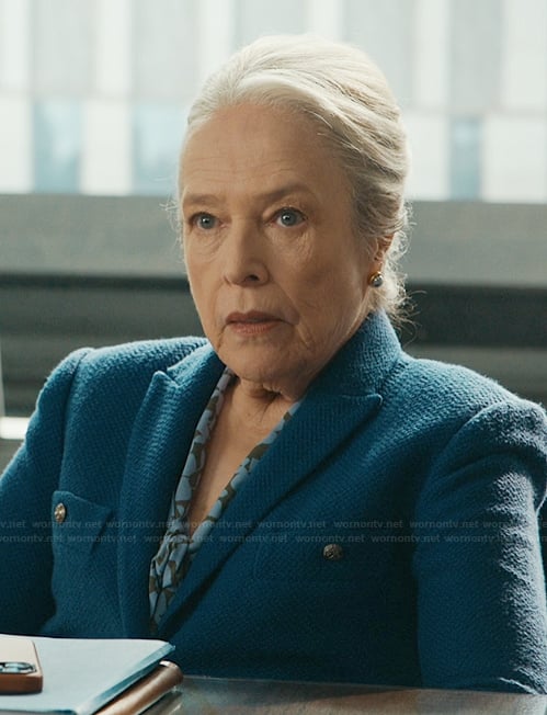 Madeline's blue jacket on Matlock