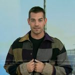 Matt Rogers’ quilted patchwork jacket on Today