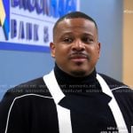 Maurice’s black and white cardigan on Tyler Perrys Sistas