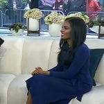 Niro Feliciano’s gold heel pumps on Today