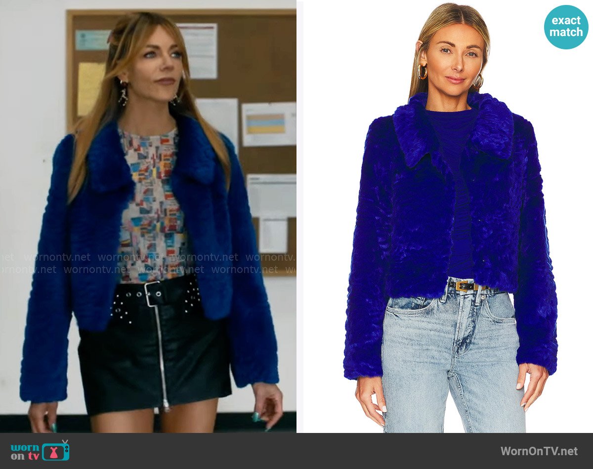 Miaou Callie Skirt worn by Morgan Gillory (Kaitlin Olson) on High Potential