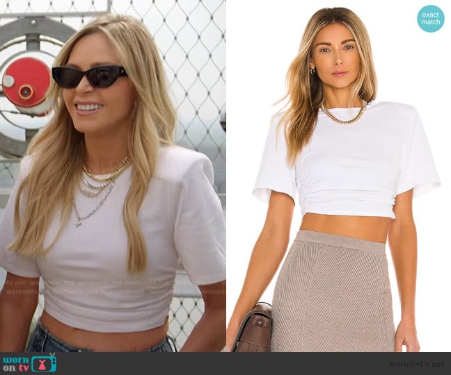 Michael Costello x REVOLVE Emery Top worn by Tamra Judge on The Real Housewives of Orange County