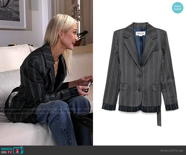 Monse Double-layered Jacket worn by Zanna Roberts Rassi on Today