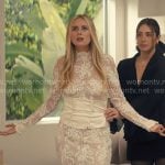 Morgan’s lace wedding dress on Nobody Wants This