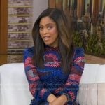 Morgan’s dot print dress on Good Morning America