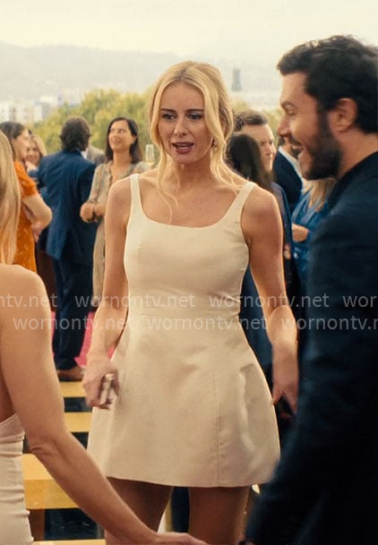 Morgan’s engagement party dress on Nobody Wants This