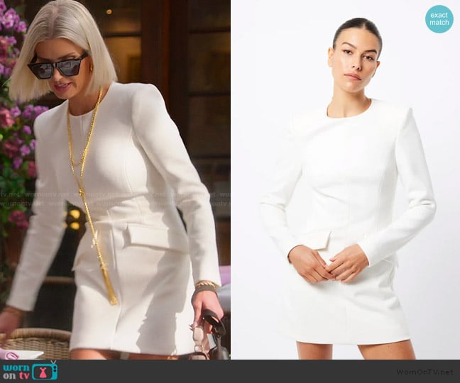 Mossman Parallel Mini Dress worn by Emma Hernan on Selling Sunset