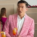 Nicholas’s pink zebra suit on Loot