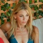 Nicolle’s teal bikini on The Golden Bachelor