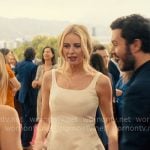 Morgan’s engagement party dress on Nobody Wants This