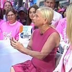 Dr. Elisa Port’s pink embroidered sleeveless dress on Today