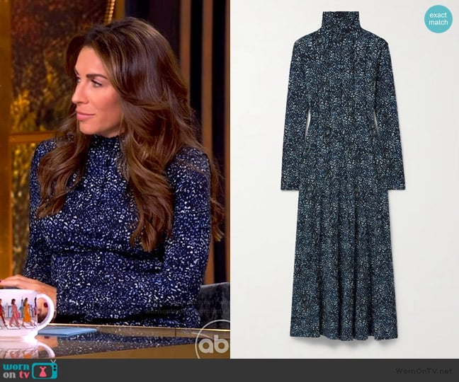 Proenza Schouler Mabel Dress worn by Alyssa Farah Griffin on The View