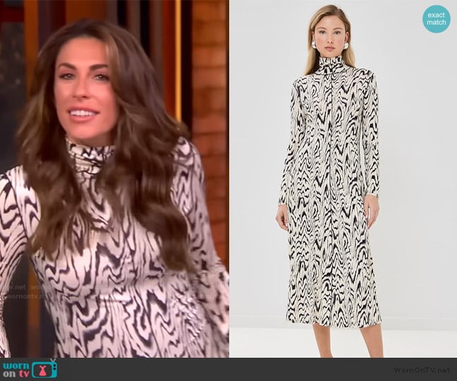 Proenza Schouler Marion Dress worn by Alyssa Farah Griffin on The View