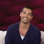 Matt Rogers’s purple v-neck cardigan on Today