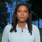 RAchel’s green print button down shirt on Good Morning America