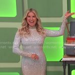 Rachel’s ombre sparkly dress on The Price is Right
