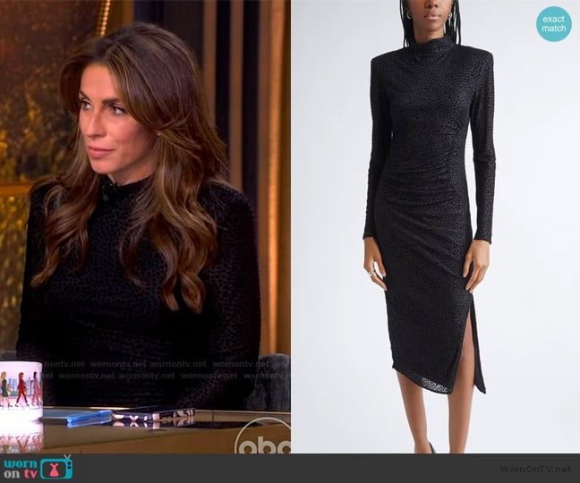 Ramy Brook Dot Eveline Polka Dot Midi-Dress worn by Alyssa Farah Griffin on The View
