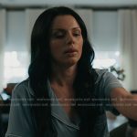 Raquel’s blue short sleeve pajamas on Elsbeth