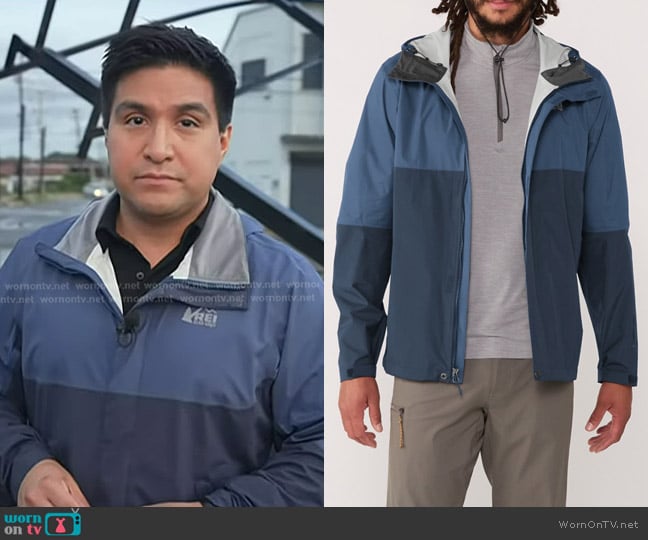 Rei Teris GTX Rain Jacket worn by George Solis on Today