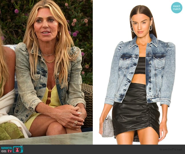 Retrofete Ada Jacket worn by Nicolle Kate  on The Golden Bachelor