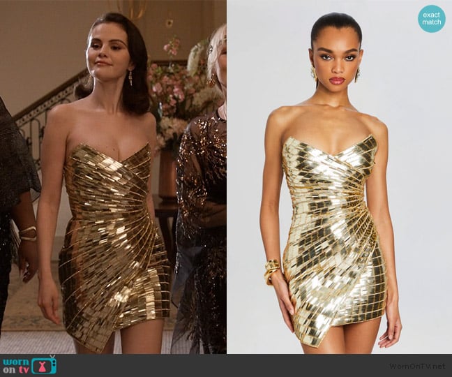 Retrofete Aura Dress worn by Mabel Mora (Selena Gomez) on Only Murders in the Building