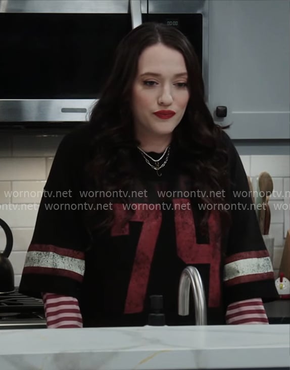 Riley's 74 varsity tee on Shifting Gears