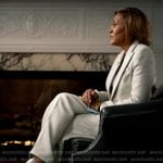 Robin’s silver heeled sneakers on Good Morning America