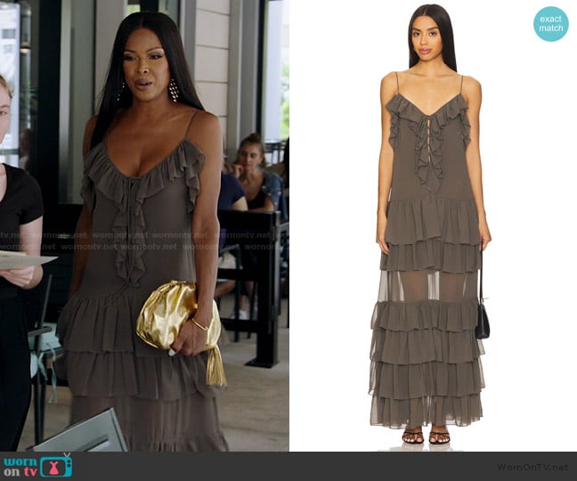 Ronny Kobo Giselle Dress worn by Stacey Rusch on The Real Housewives of Potomac