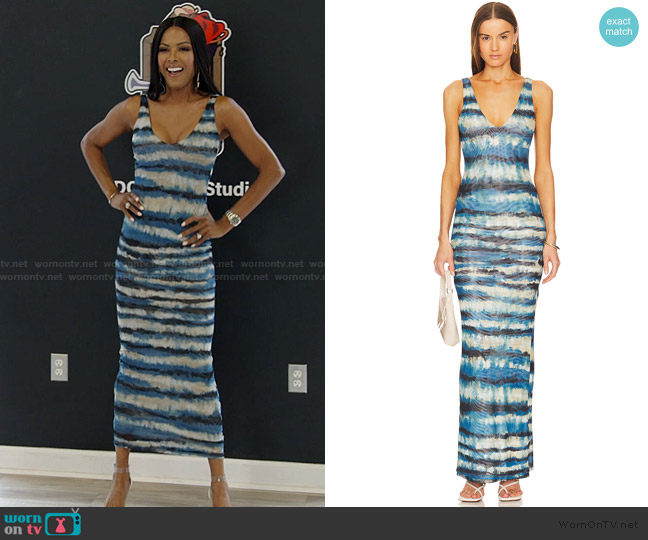 Ronny Kobo Rozio Dress worn by Stacey Rusch on The Real Housewives of Potomac