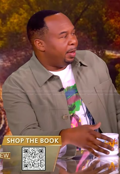 Roy Wood Jr's green shirt on The View