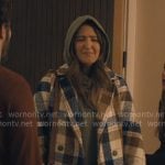 Ryann’s plaid coat on Nobody Wants This