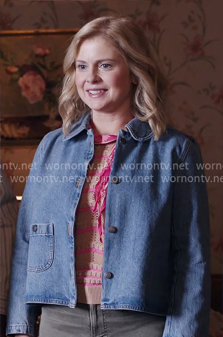 Sam's denim jacket on Ghosts
