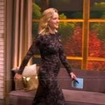 Sara’s black lace dress on The View