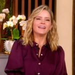 Sara’s burgundy bodysuit on The View