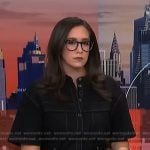 Savannah’s black utility jumpsuit on NBC News Daily