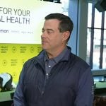 Carson’s navy jacket on Today